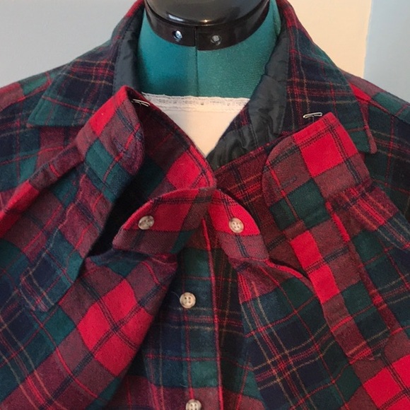 PENDLETON “EUC” made in the USA  Red/Green - Picture 3 of 5